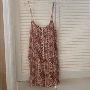 Printed romper NWOT